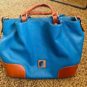 Dooney & Bourke Brenna Pebbled Leather Satchel